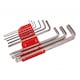 image 1 of Set of 9 Hex Allen Wrench Repair Tool L Shape TRX Key