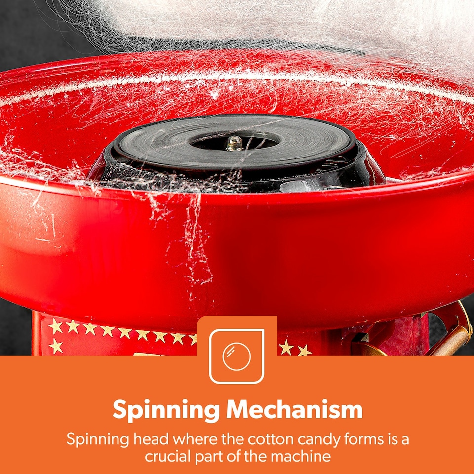 image 1 of GEEPAS 500W Cotton Candy Maker