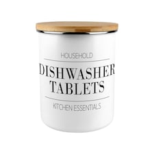 Minimalist Essentials Dishwasher Tablets Storage Tin
