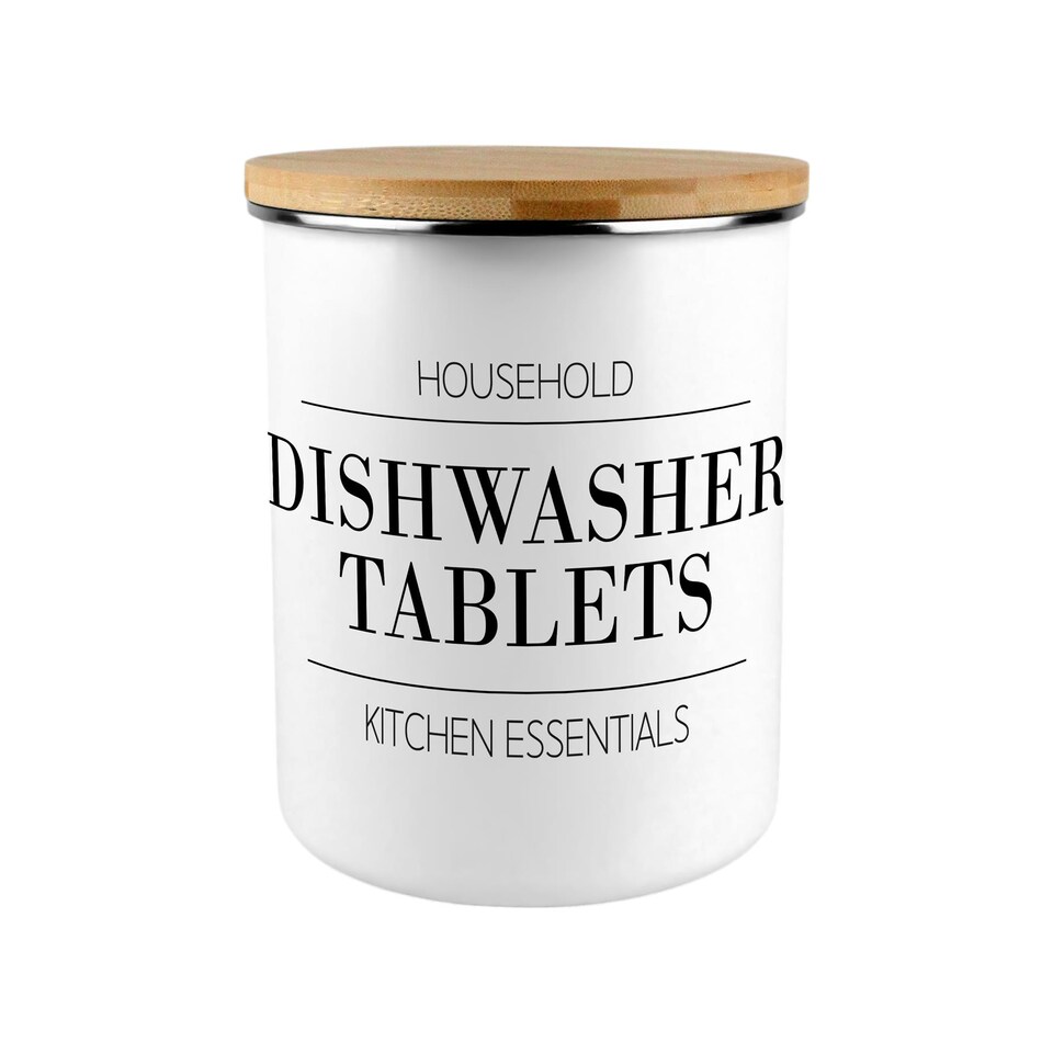image 1 of Minimalist Essentials Dishwasher Tablets Storage Tin