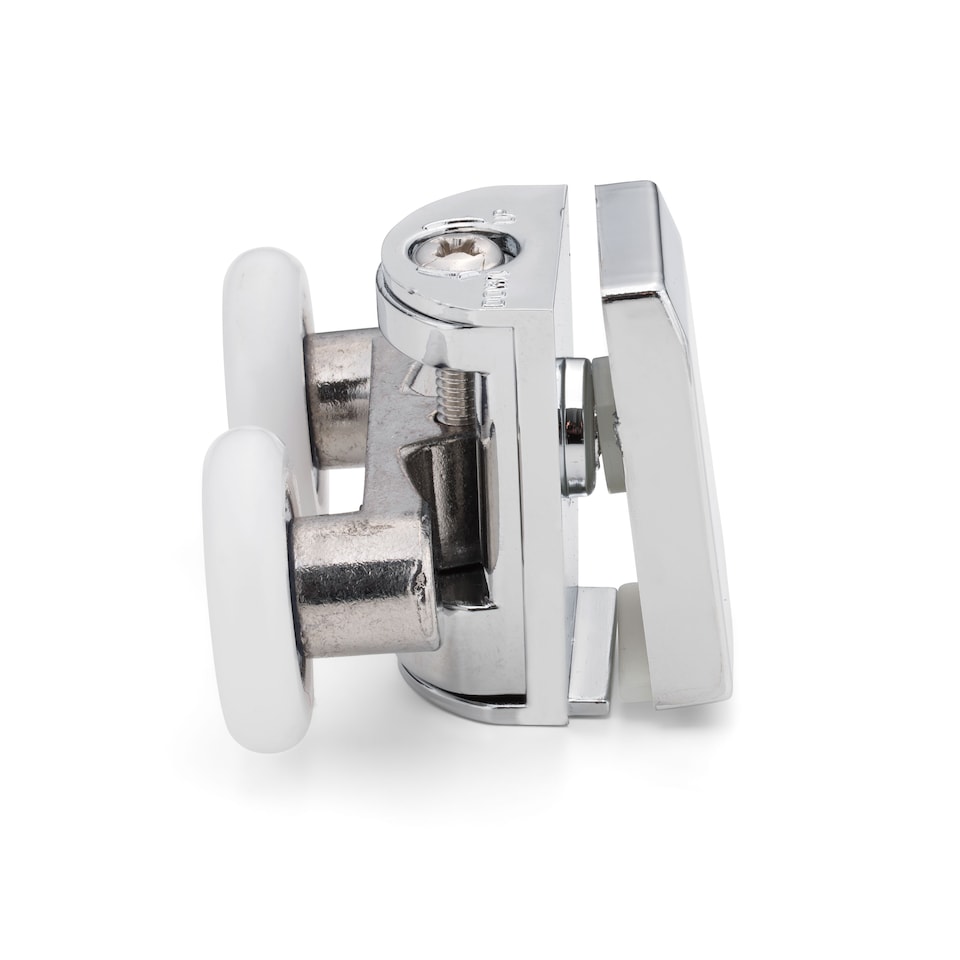 image 1 of 1 x Shower Part Eastbrook Top Zinc Alloy Shower Door Rollers/Runners 23mm Wheel Diameter ES1