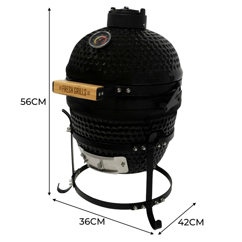 image 1 of Fresh Grills 13" Kamado BBQ Oven