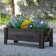 image 2 of Outsunny Wooden Garden Raised Bed Planter Grow Containers Pot,