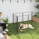 image 8 of PawHut Six-Panel Dog Playpen with Door, for Indoor, Outdoor, 100cm Tall