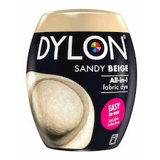 Dylon Washing Machine Fabric Dye Pod for Clothes Sandy Beige 350g,1 Pack
