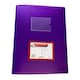 image 1 of A4 Purple Flexible Cover 10 Pocket Display Book