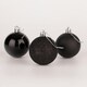 image 1 of 18 Black Baubles - 6cm