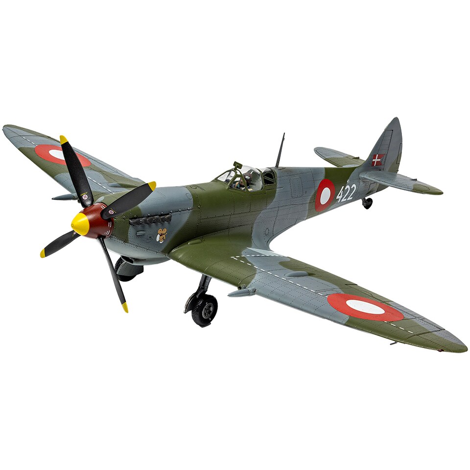 image 1 of Airfix Supermarine Spitfire Mk.IXe Military Aircraft Model Kit Scale 1-48