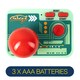 image 4 of Galaga Plug & Play HDMI Arcade Console with Wireless Controller
