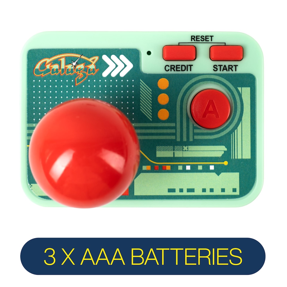 image 1 of Galaga Plug & Play HDMI Arcade Console with Wireless Controller