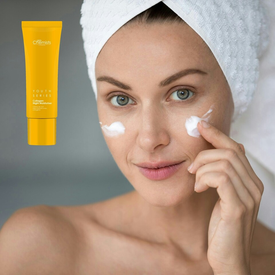 image 1 of skinChemists Youth Series 1% Collagen Night Moisturiser 50ml