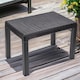 image 2 of Prestij Outdoor Coffee Table Garden Furniture | Black | 1