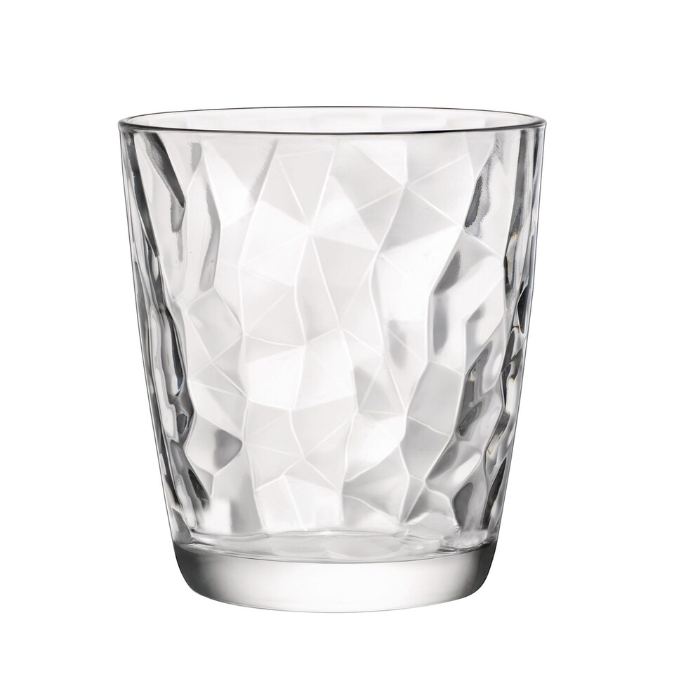 image 1 of Bormioli Rocco Diamond Water Glasses - 300ml - Clear - Pack of 6 | Clear | Clear