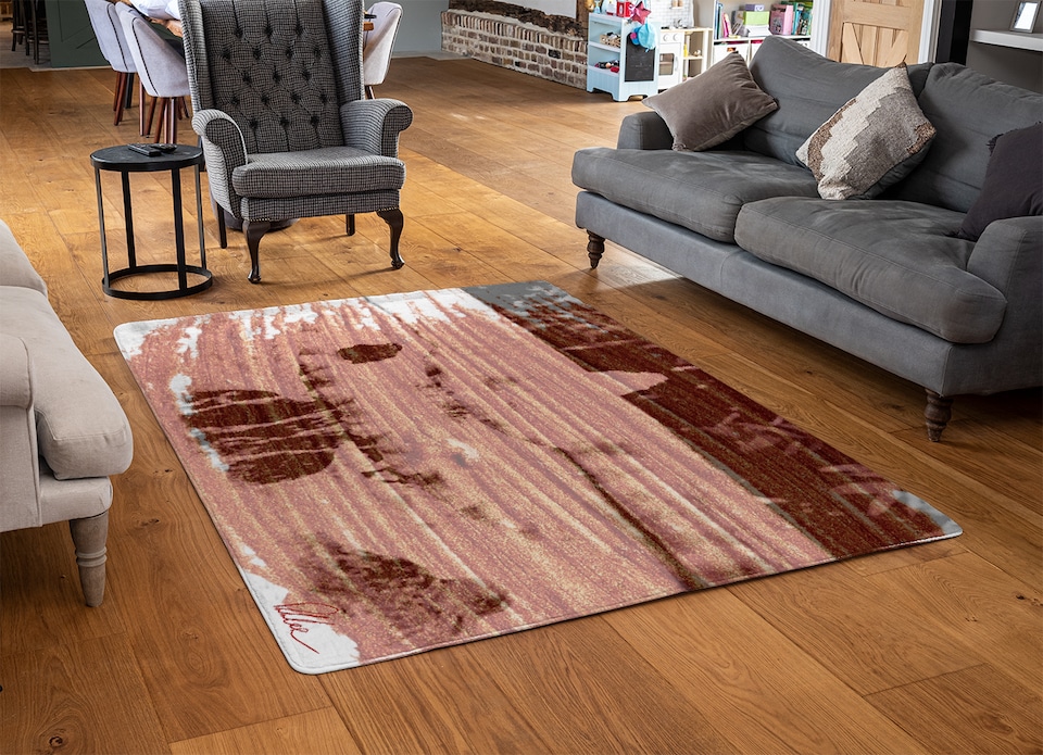 image 1 of Bird Bath Rug | Multi