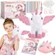 image 1 of Unicorn Plush Toy Set Girls Gift Soft Cuddly Stuffed Animals Toys, Unicorn Soft Toys with CrossBag Brushes Stickers Coloring Book Pink | A5