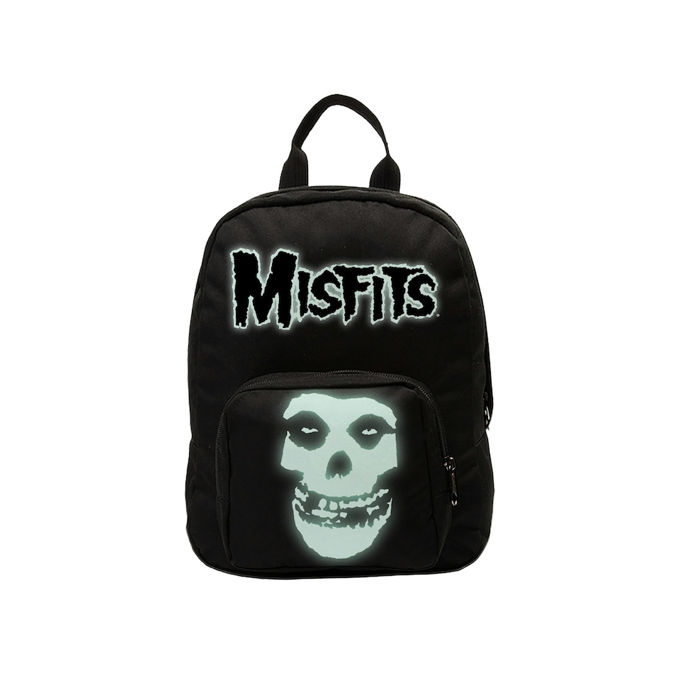 image 1 of Rocksax Misfits Mini Backpack - Fiend 'Glow in the Dark'