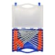 image 2 of 20 Pack 8 Inch Rock Pegs For Camping and Outdoors Blue