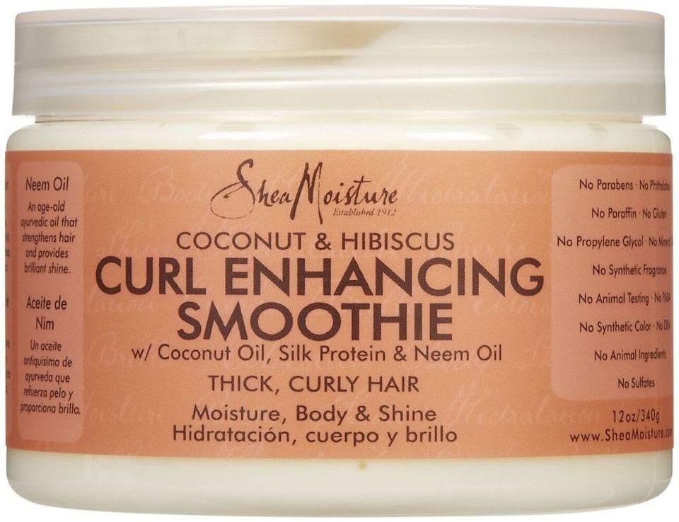 image 1 of Shea Moisture Coconut Curl Enhancing Smoothie 340g