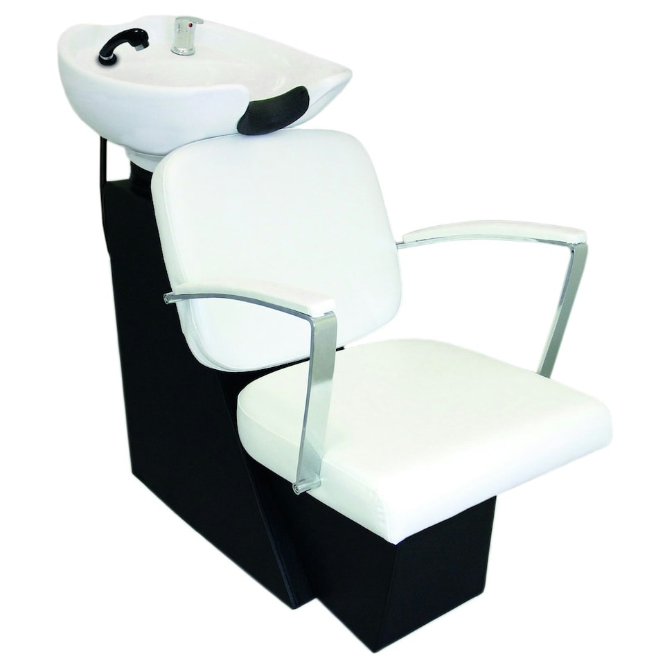 image 1 of Salon Backwash Chair White | White