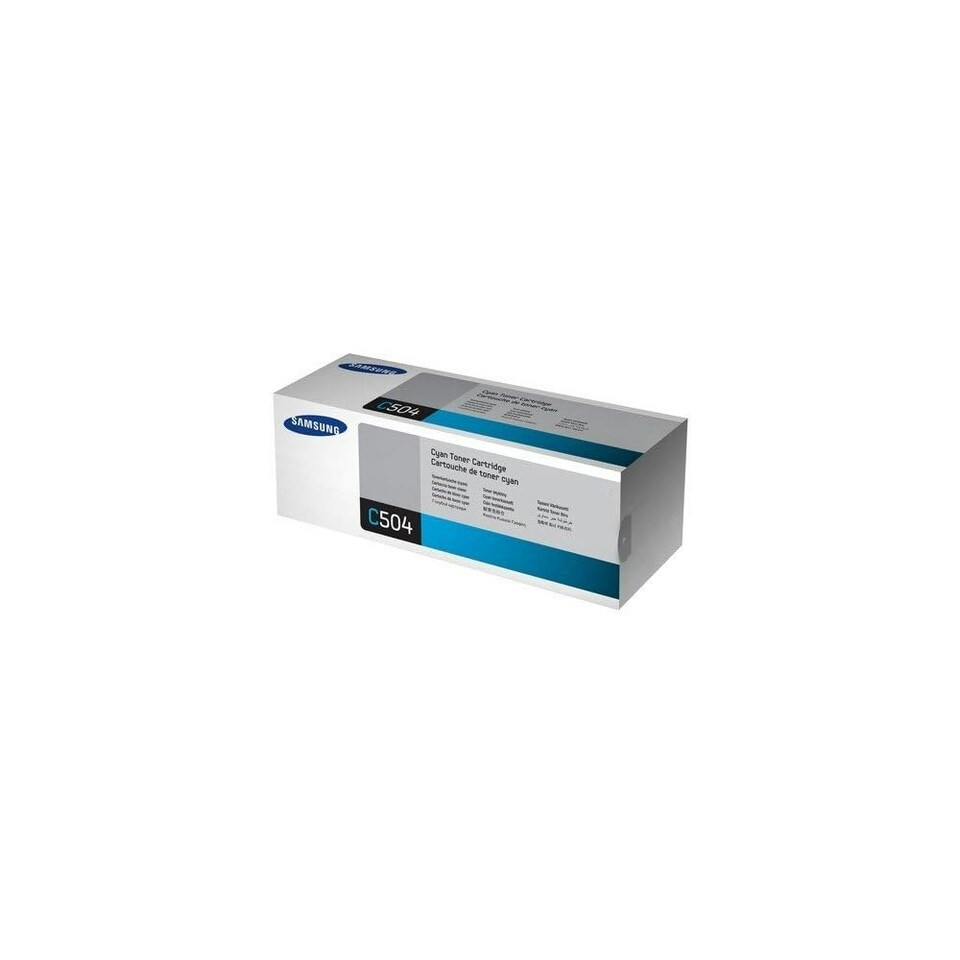 image 1 of Samsung SU025A CLT-C504S Toner Cartridge, Cyan, Pack of 1