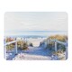 image 1 of Path to the beach at baltic sea Designer Blanket | Multi
