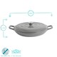 image 3 of Argon Tableware 2 Piece Cast Iron Casserole Dish Set - Hob to Oven - 2 Sizes - Slate Grey Grey
