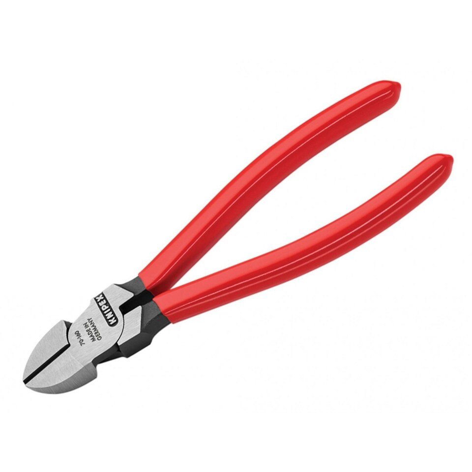 Knipex 70 01 Series Diagonal Cutters, Plastic Coated Grip - Multi Colour - 160mm