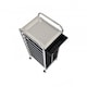 image 4 of 10 Drawer Storage Mobile Makeup Salon Trolley Portable Organiser | Black