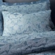 image 2 of Portfolio Home Blenheim Jacquard Bedding Duvet Cover Set Blue | Single