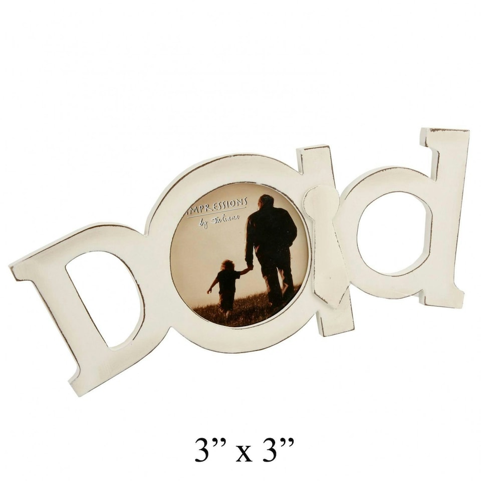 image 1 of Wooden Dad Photo Frame