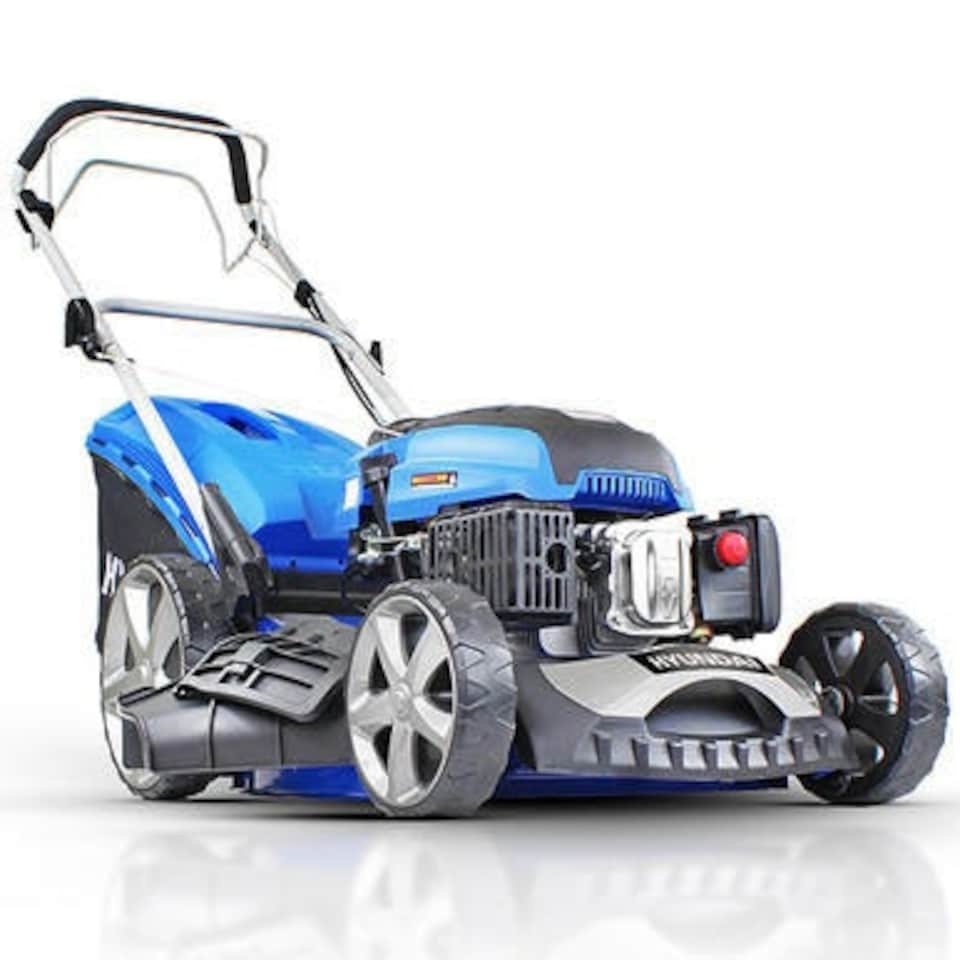 image 1 of Hyundai 20" / 51cm 196cc 4-in-1 Self-Propelled Petrol Lawnmower, Mulch, Rear & Side Discharge, Hose Connector| HYM510SP