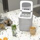 image 6 of HOMCOM Ice Maker 12kg/24H Production with Scoop Basket for Home Office Black
