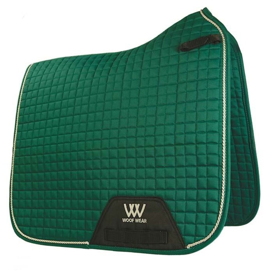 image 1 of Woof Wear Dressage Saddle Cloth Green | Size: Full
Colour: British Racing Green