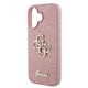 image 1 of Guess IML Glitter Circle Case with MagSafe for iPhone 16 6.1 Pink
