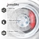 image 6 of Jenolite High Gloss Brake Caliper Paint - Yellow - 400ml -3-Pack