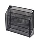 image 1 of Wire Mesh Magazine Holder with Hanging Holes