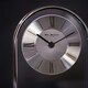 image 2 of Wm.Widdop Chrome & Wood Veneer Mantle Clock Chrome | Brown