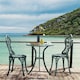 image 3 of Yaheetech 3 Piece Outdoor Bistro Set for Garden-Green | Green | Green | 1