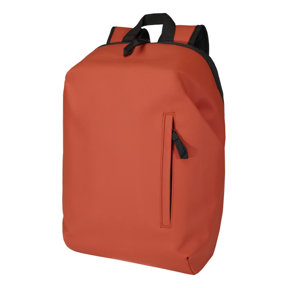 image 1 of Floso Resi Plus Anti-Theft 18L Laptop Backpack | Orange | Brick | One Size | 1