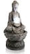 image 1 of Buddha and Crystal Ball Water Feature Fountain with LED Lights Indoor Outdoor Use H66cm
