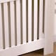 image 8 of Small White Wooden Slatted Grill Radiator Cover MDF Cabinet