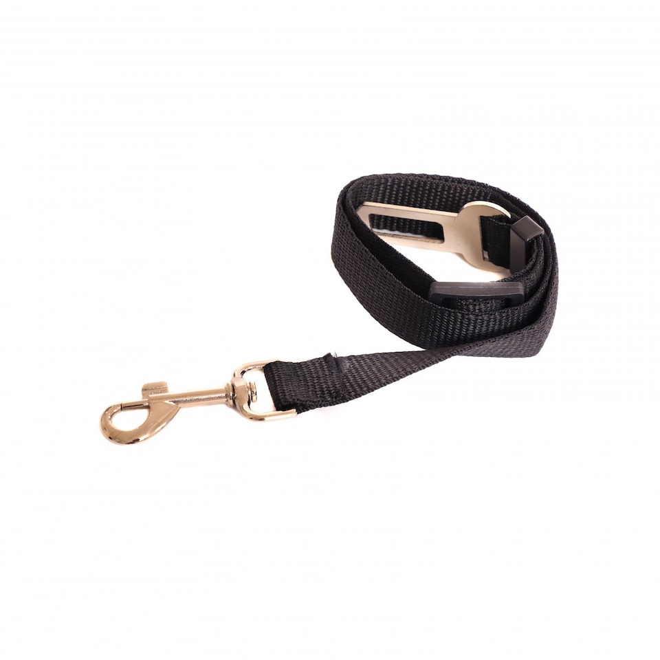 image 1 of Universal Black Dog Pet Seat Belt Safety Restraint Harness Lead | Black