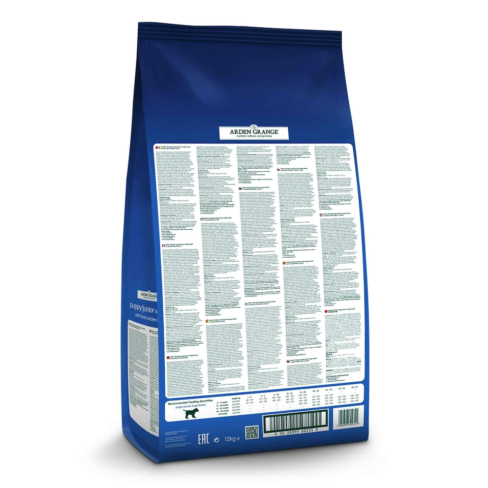 image 1 of Arden Grange Large Breed Adult Dog Food With Fresh Chicken and Rice - 2kg