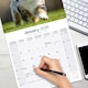 image 5 of Australian Shepherd 2026 Calendar | Square Wall Calendar | Dog Breed Gift | Plastic Free Packaging | by Avonside Publishing