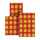 image 2 of Hallmark 6M Wrapping Paper - 3 X 2M Rolls - Lego Heads Design