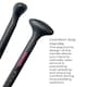 image 9 of Riding not Hiding Elite Series Carbon Paddle Blue 2pc | Blue | Blue | 2pc