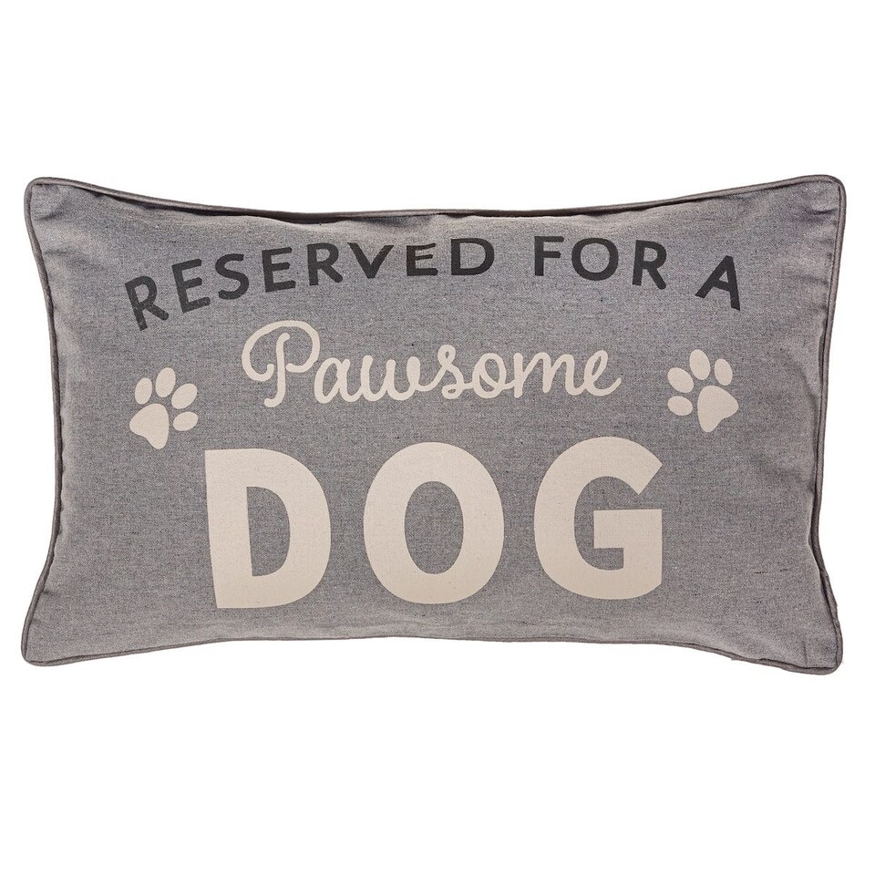 Sass & Belle Reserved for A Pawsome Dog Cushion