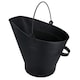 image 2 of Fireplace Waterloo Style Scuttle Wide Mouth Bucket + 5" Wide Coal Hand Shovel