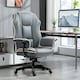 image 2 of Vinsetto High Back Office Chair with Height Adjustable, Reclining, Grey