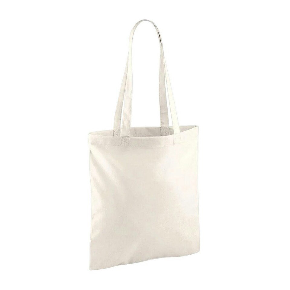 image 1 of Westford Mill Bag For Life Long Handle Tote Bag - Sand - One Size | Cream